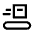 Conveyor Belt Icon from Sharp Line - Material Symbols Set