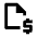 Finance Document Icon from Outlined Line - Streamline Material Icons Set