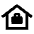 Home Office Icon from Outlined Line - Material Pro Set