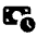 Hourly Rate Fill Icon from Outlined Fill - Material Pro Set