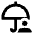 Life Insurance Icon from Outlined Line - Material Pro Set