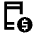 Mobile Payment Coin Icon from Sharp Line - Material Pro Set