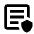 Nda Document Icon from Outlined Line - Material Pro Set