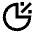Pie Chart Percent Icon from Sharp Line - Material Pro Set
