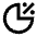 Pie Chart Percent Icon from Outlined Line - Material Pro Set