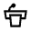Podium Icon from Sharp Line - Material Symbols Set