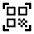 Download free Qr Code Scanner Fill PNG, SVG vector icon from Outlined Fill - Material Symbols set.