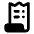 Receipt Long Fill Icon from Rounded Fill - Material Pro Set