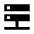 Server Fill Icon from Sharp Fill - Material Pro Set
