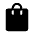 Shopping Bag Fill Icon from Outlined Fill - Material Symbols Set