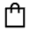 Shopping Bag Icon from Sharp Line - Material Symbols Set