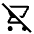 Shopping Cart Off Icon from Outlined Line - Material Symbols Set