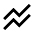 Stacked Line Chart Fill Icon from Sharp Fill - Material Pro Set