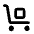 Trolley Icon from Rounded Line - Material Pro Set