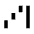 Waterfall Chart Fill Icon from Sharp Fill - Material Symbols Set