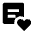 Wishlist Fill Icon from Outlined Fill - Material Pro Set