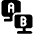 Ab Testing Monitors Icon from Ultimate Bold - Free Set