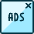 Ads Window Icon from Ultimate Duotone - Free Set