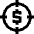 Business Target Icon from Nova Solid - Free Set