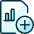 Data File Bars Add Icon from Ultimate Duotone - Free Set