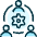 Human Resources Team Settings Icon from Ultimate Duotone - Free Set