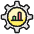 Optimization Graph Icon from Ultimate Colors - Free Set