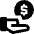 Payment Hand Coin Icon from Nova Solid - Free Set
