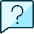 Question Help Message Icon from Ultimate Duotone - Free Set