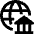 Saving Global Bank Account Icon from Nova Solid - Free Set