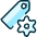 Tags Settings Icon from Ultimate Duotone - Free Set