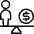User Cash Scale Icon from Ultimate Light - Free Set