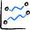 Analytics Board Graph Line Icon from Freehand Duotone - Free Set