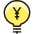 Cash Bulb Yen Yuan icon - Free transparent PNG, SVG. No sign up needed.