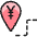 Cash Map Directions Yen Yuan Icon from Ultimate Colors Set