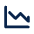 Chart Decrease Line Icon from Mingcute Line Set | Free Download as SVG Vector and Transparent PNG | Streamline icons