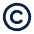 Copyright Line icon - Free transparent PNG, SVG. No sign up needed.