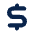 Currency Dollar 2 Fill Icon from Mingcute Fill Set