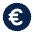 Currency Euro Fill Icon from Mingcute Fill Set | Free Download as SVG Vector and Transparent PNG | Streamline icons