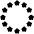 Eu Stars Logo Icon from Ultimate Bold Set
