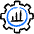 Optimization Graph Settings Icon from Freehand Duotone - Free Set