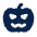 Pumpkin Lantern Fill Icon from Mingcute Fill Set