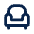 Sofa Line icon - Free transparent PNG, SVG. No sign up needed.
