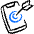Strategy Target Center Phone Icon from Freehand Duotone - Free Set
