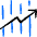 Trading Graph Icon from Freehand Duotone - Free Set