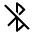 Bluetooth Off Icon from Carbon Set