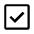 Checkbox Checked Icon from Carbon Set