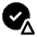 Download free Checkmark Filled Warning PNG, SVG vector icon from Carbon set.