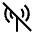 Connection Signal Off Icon from Carbon Set