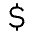 Currency Dollar Icon from Carbon Set