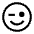 Face Wink Icon from Carbon Set